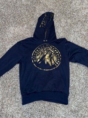 Minnesota Timberwolves Navy Hoodie (75th anniversary)